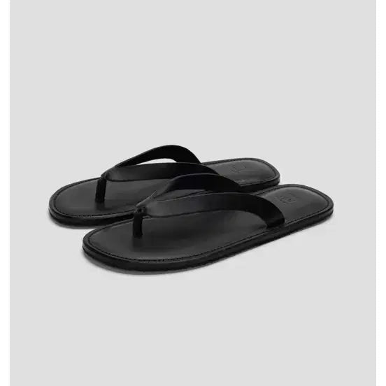 [BUNJANG] Grecas Sandals 01 Leather Black Flip-Flops / 그라더스 샌들01 블랙 쪼리 새상품 팝니다