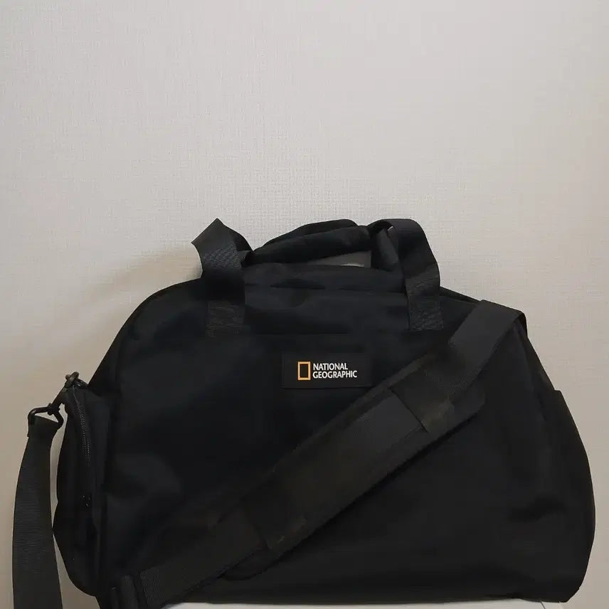 [BUNJANG] National Geographic Boston Bag Black Polyester / 내셔널지오그래픽 보스턴백 블랙
