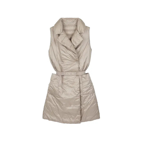 [BUNJANG] Moncler Sable Down Vest Beige / (W) 몽클레르 세이블 다운 베스트