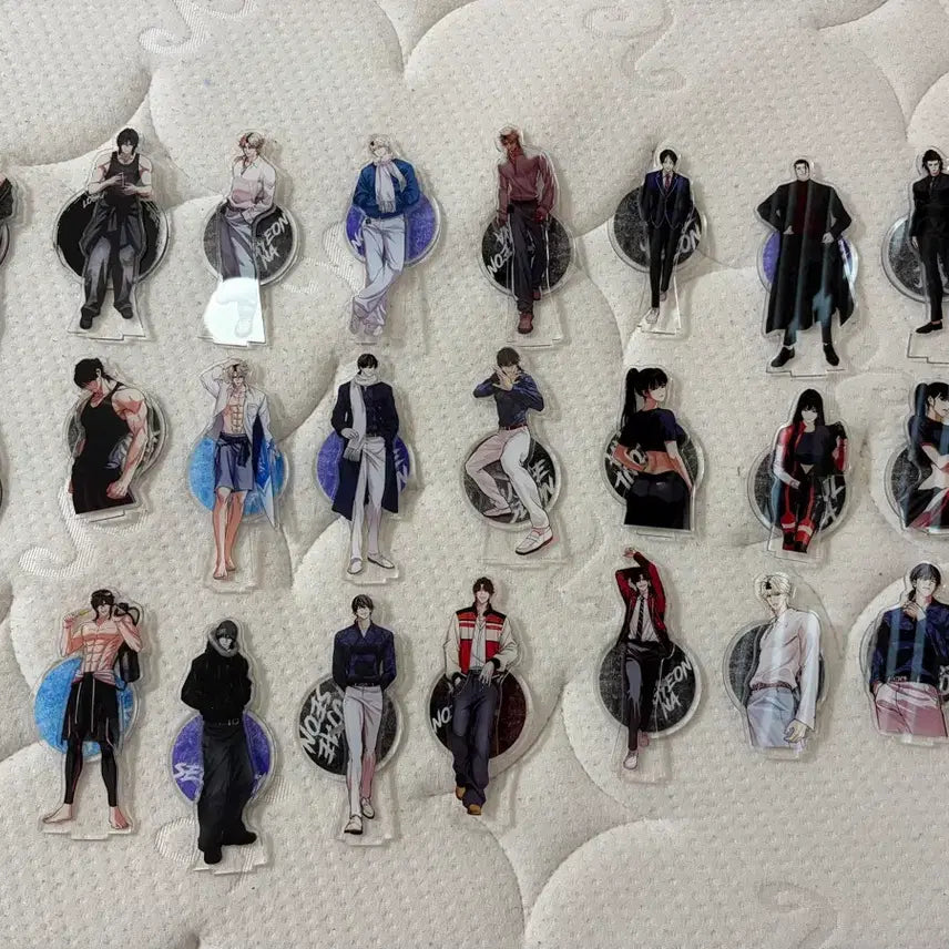 [BUNJANG] Lookism Acrylic Standees & Cards Bundle Set / 외모지상주의 외지주 아크릴+카드 등 굿즈 일괄 대량판매