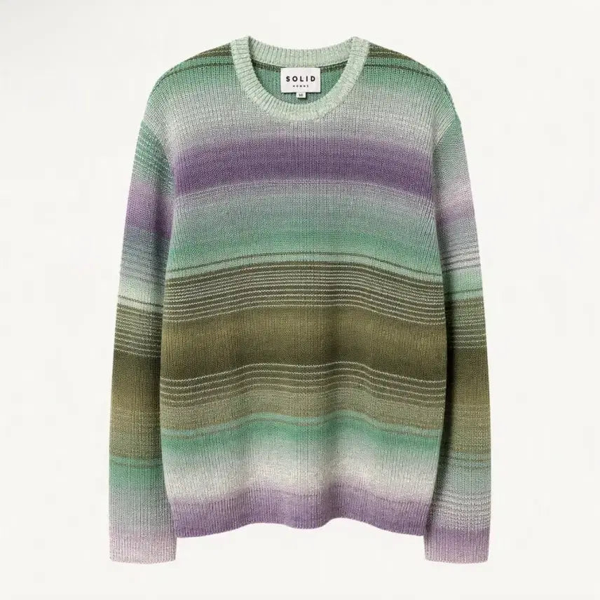 [BUNJANG] Solid Homme Gradient Knit / 솔리드옴므 그라데이션 니트 (50)