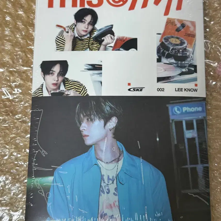 [BUNJANG] Stray Kids Lee Know & Album (Sealed) / 스트레이키즈 리노 &버전 미개봉 앨범