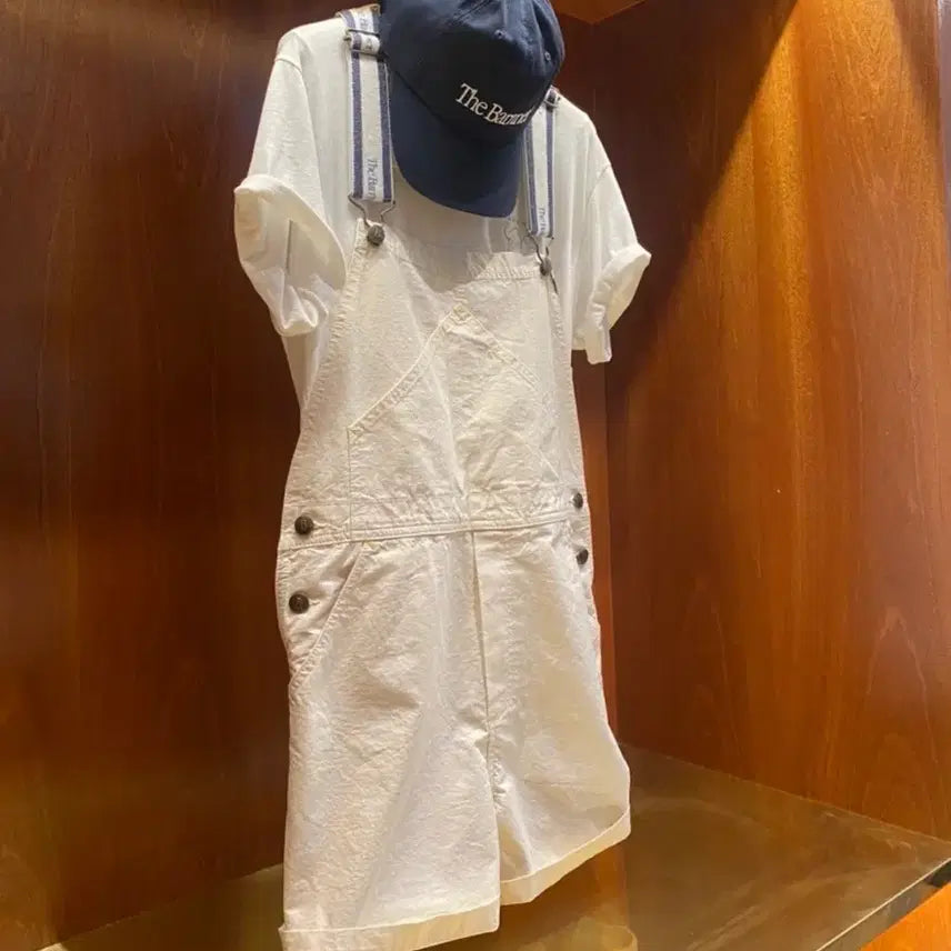 [BUNJANG] TheBarnet Nomad Overall Shorts / 더바넷 Nomad Overall Shorts 노마드 오버롤 쇼츠 멜빵팬츠