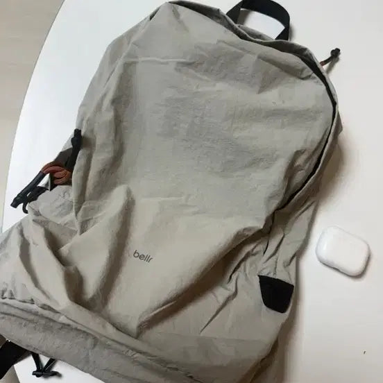 [BUNJANG] Velo Beige Backpack (10L) / 새상품-벨로 베이지백팩(10L)