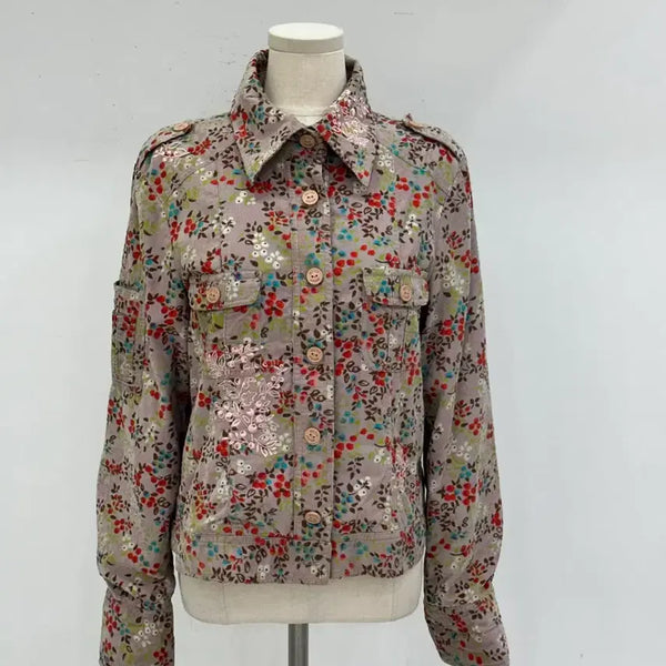 [BUNJANG] Oilily Corduroy Jacket Shirt / 오일릴리 골덴 자켓 남방.