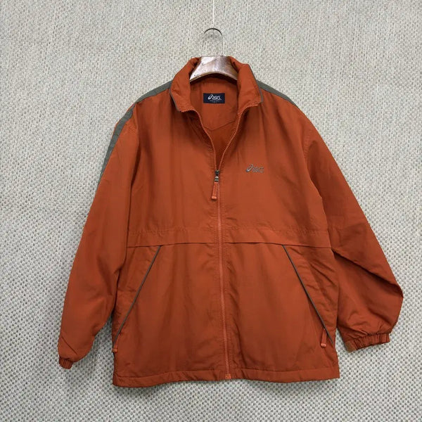 [BUNJANG] Asics Windbreaker Jacket Size 95 (H03167) / 아식스 바람막이 자켓 95 H03167