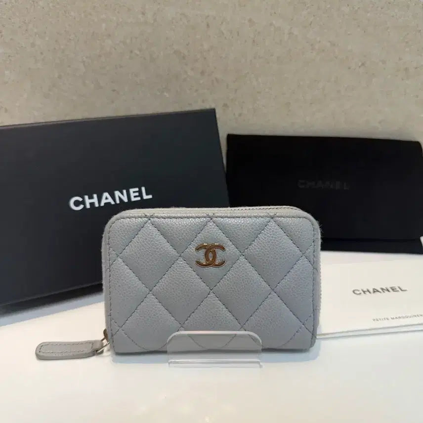 [BUNJANG] Chanel Caviar Zip Coin Purse / 샤넬 캐비어 지퍼 동전 지갑