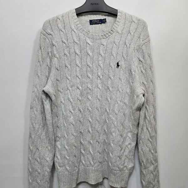[BUNJANG] Polo Ralph Lauren Cable Knit Sweater M / 폴로랄프로렌 케이블 니트M