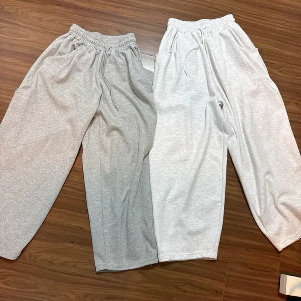 [BUNJANG] Wide Cargo Sweatpants / 와이드 카고 스웻팬츠(2개 포함)