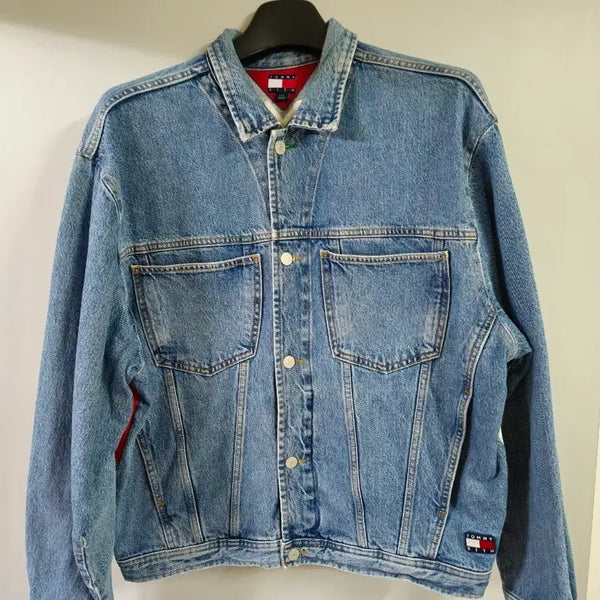 [BUNJANG] Kith x Tommy Hilfiger 18FW Trucker Jacket / 키스 타미힐피거 청자켓 KITH Tommy Hilfiger