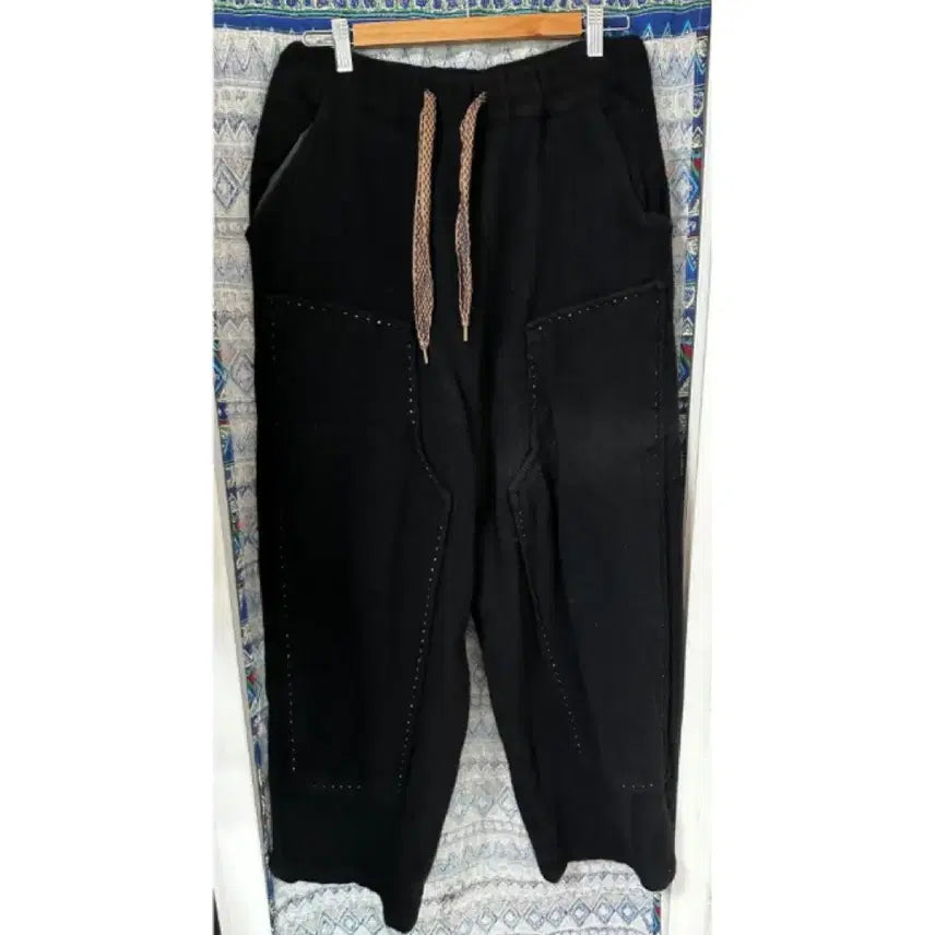 [BUNJANG] Capital Wool Cuci Pants Black / 3) 캐피탈 축융 울 카사 팬츠 블랙