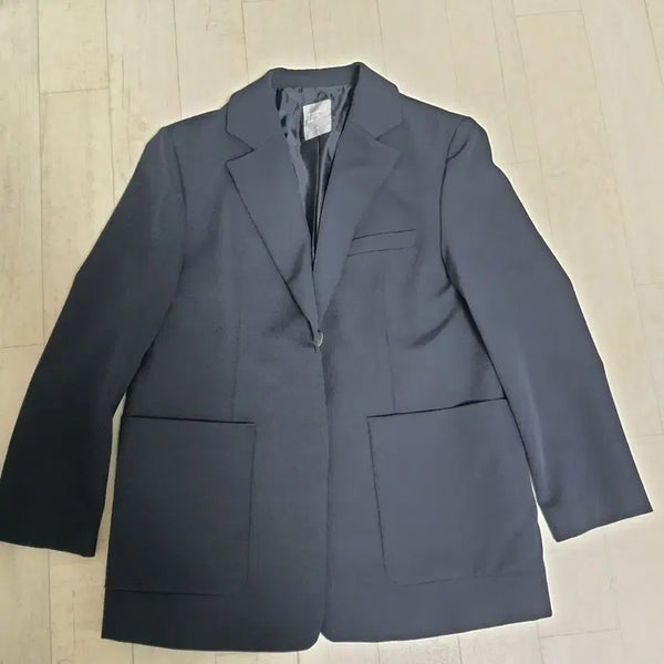 [BUNJANG] 8seconds Navy Oversized Blazer XS / 8세컨즈 네이비 블레이저 오버핏 XS