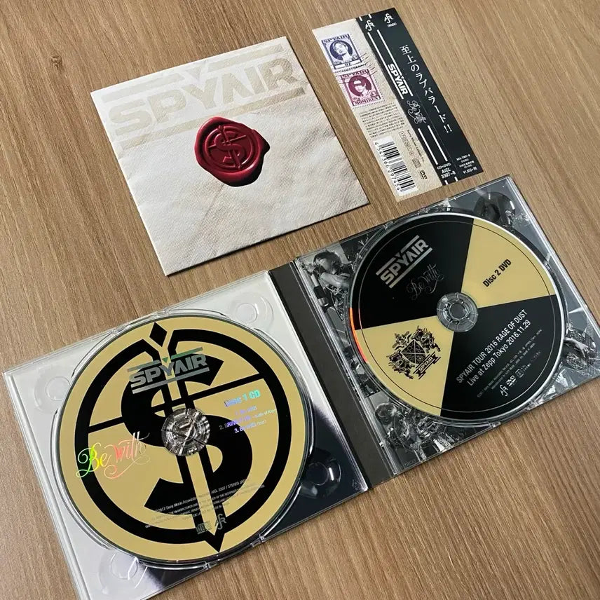 [BUNJANG] SPYAIR Be With Album CD+DVD / [CD+DVD] SPYAIR 스파이에어 Be with 앨범 CD DVD