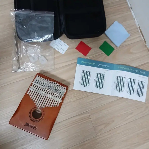[BUNJANG] Kalimba 17-Key Set with Case / 칼림바(배송지포함)모두다세트
