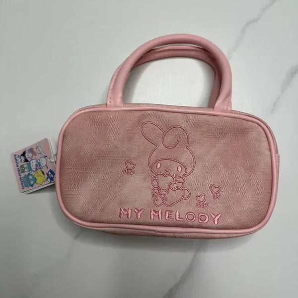[BUNJANG] Sanrio My Melody Pink Denim Bag / <미사용>[Sanrio LICENSE 태그 부착제품]마이멜로디 핑크데님 가방