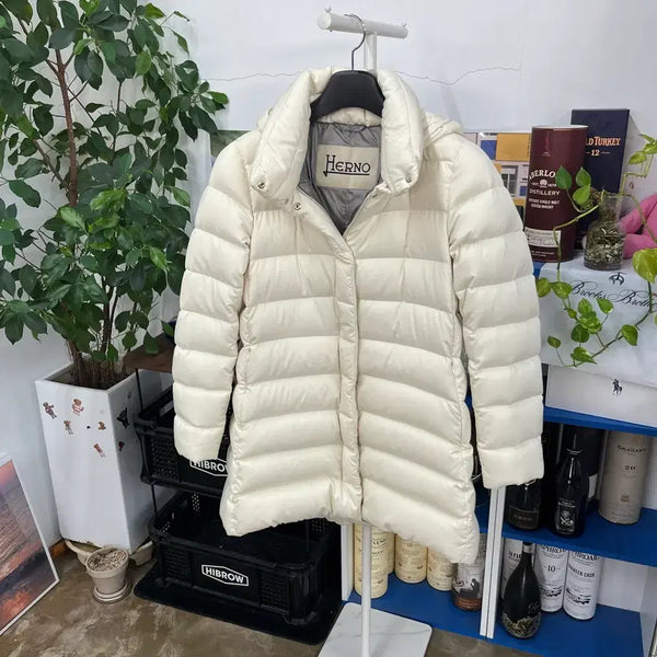 [BUNJANG] Herno Women's Goose Down Padded Jumper Size 42 / 에르노 우먼 구스다운 패딩점퍼 42