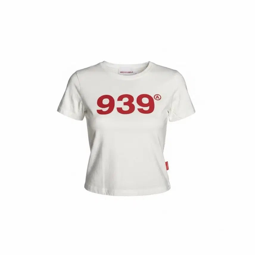 [BUNJANG] Archive Bold 939 T-Shirt White / 아카이브볼드 939 반팔 티셔츠 화이트