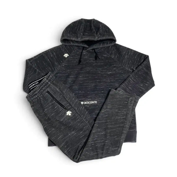 [BUNJANG] Descente Training Set Hoodie & Pants (Size S) / 데상트 트레이닝 세트 후드티 팬츠 s