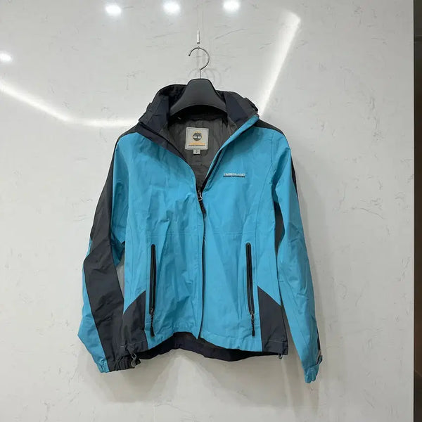 [BUNJANG] Timberland Gorpcore Packlite Windbreaker Jacket Sky Blue / 팀버랜드 고프코어 프리미엄 팩라이트 바람막이 자켓 스카이블루 S 95