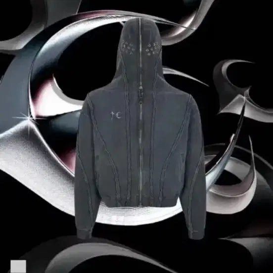 [BUNJANG] Thug Club Gladiator Zip-Up Hoodie Grey Size 3 / 떠그클럽 글레디에이터 후드집업 그레이 3 사이즈