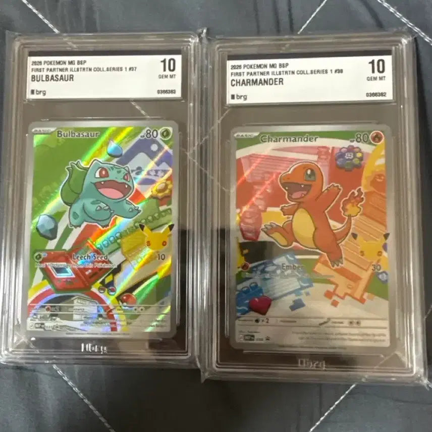 [BUNJANG] Pokemon 30th Anniversary First Partner Charizard & Venusaur Individual Sale BRG Grade 10 / 포켓몬카드 2026 30주년 퍼스트 파트너 brg10등급 파이리,이상해씨 개별판매