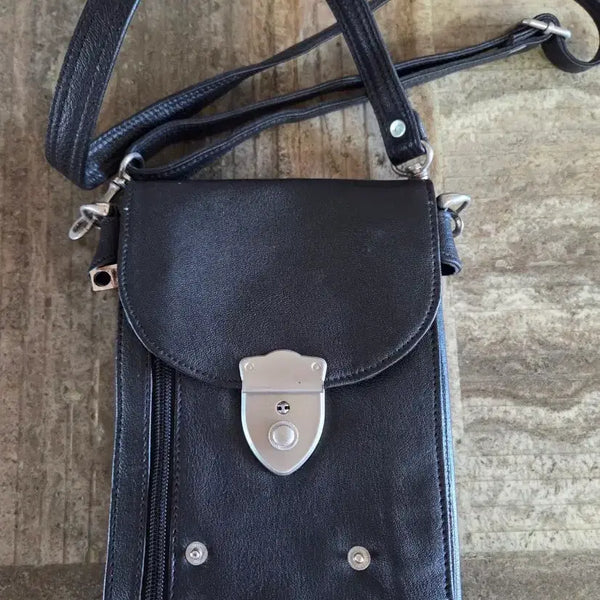 [BUNJANG] Black Crossbody Bag / Shoulder Bag / 블랙 크로스백/숄더백