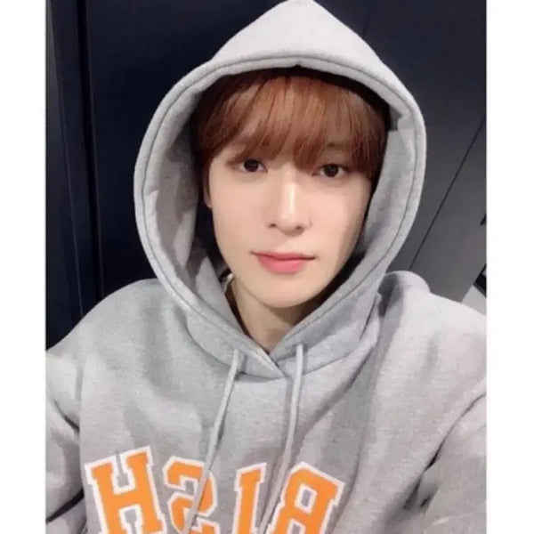 [BUNJANG] GRISH Grey Hoodie (Worn by NCT Jaehyun) / GRISH 후드티 그레이 (NCT 재현 착용)