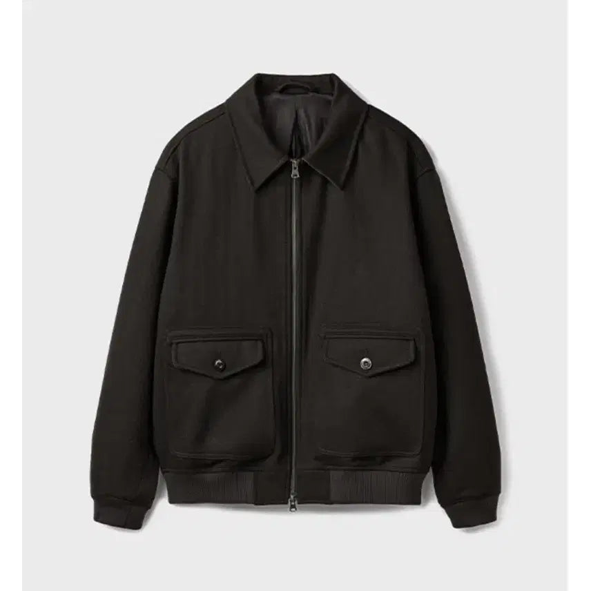 [BUNJANG] Union Blue DUET POCKET WOOL BLOUSON Brown / XL) 유니온블루 DUET POCKET WOOL BLOUSON 브라운