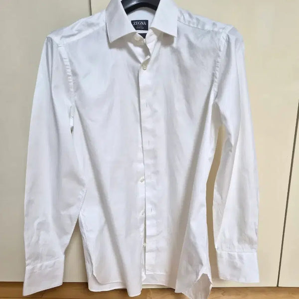 [BUNJANG] Ermenegildo Zegna White Button-Down Shirt / 제냐 셔츠