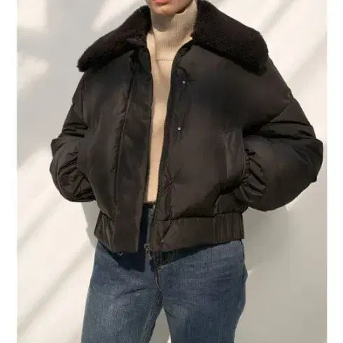 [BUNJANG] MOHAN Goose Down Padding Jacket Black S / 모한 구스다운 패딩