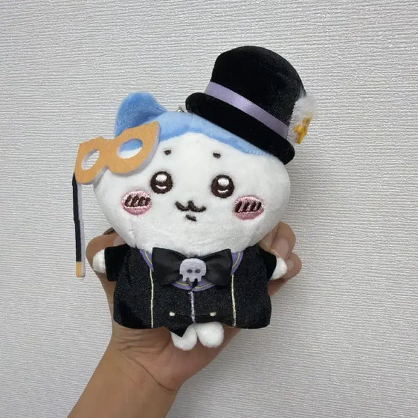 [BUNJANG] Chiikawa Halloween Hachiware Keychain / 치이카와 할로윈 하치와레 키링