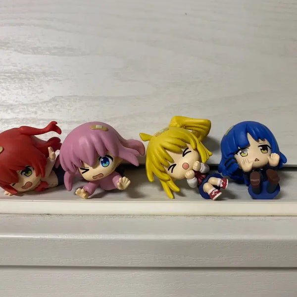 [BUNJANG] Bocchi the Rock! Figure Set (Unsealed) / [개봉품] 봇치더락 꽈당 가챠 피규어 4종 일괄