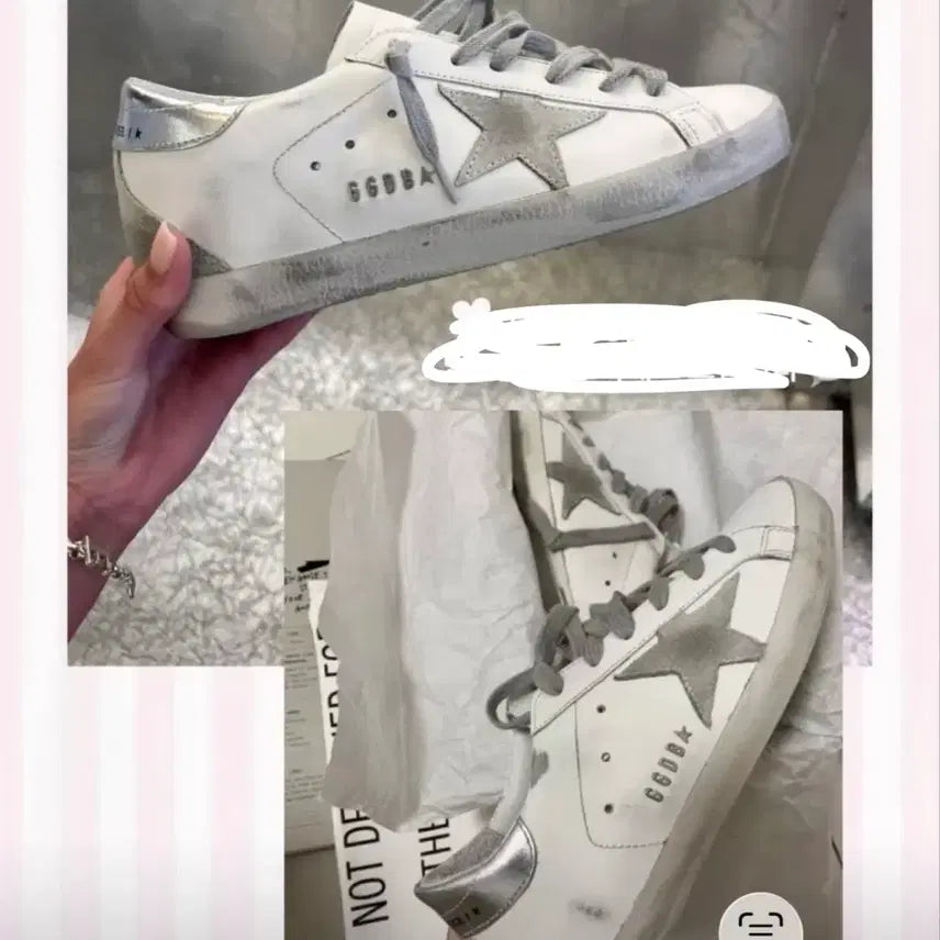 [BUNJANG] Golden Goose Silver Tab Women's Line / 골든구스 실버탭 우먼라인