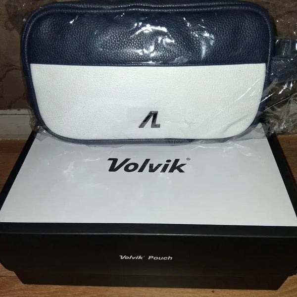 [BUNJANG] Volvik Golf Pouch Navy/White / 볼빅골프 파우치 네이비 화이트
