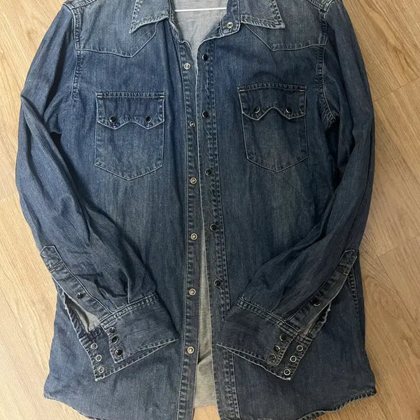 [BUNJANG] Savage Western Shirt (L Size) / 세비지 웨스턴셔츠 Lsize