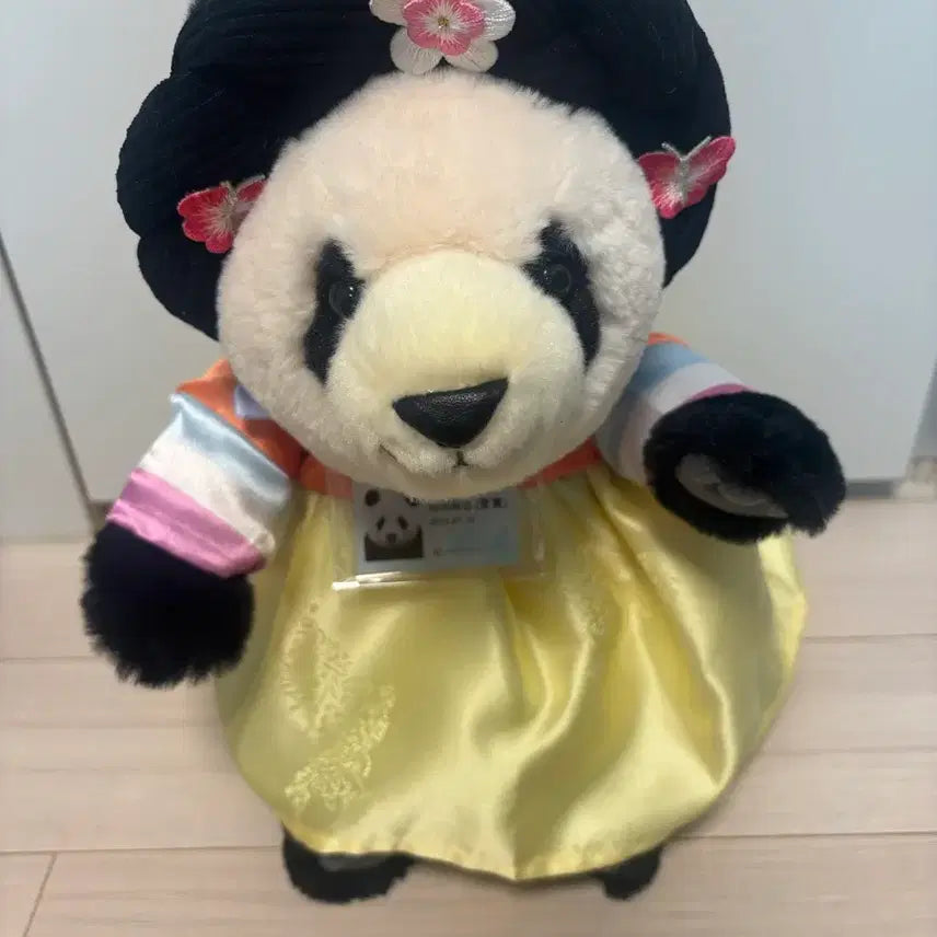 [BUNJANG] Everland Leebao Aibaobao Couple Doll Bundle Set / 러사원 아사원 러바오 아이바오 인형 (일괄판매)