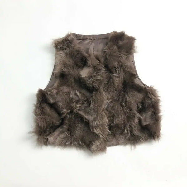 [BUNJANG] Fur Vest / 퍼 베스트