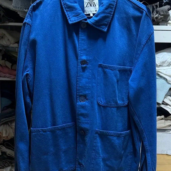[BUNJANG] Zara Cotton Jacket New / 자라 면 자켓 새상품