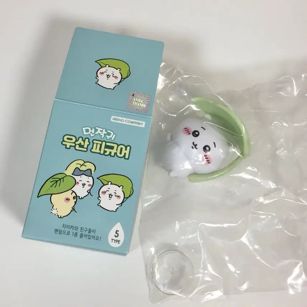 [BUNJANG] Cheekywa Umbrella Raincoat Random Figure Mascot / 먼작귀 치이카와 우산 우비 랜덤 피규어 인형 마스코트