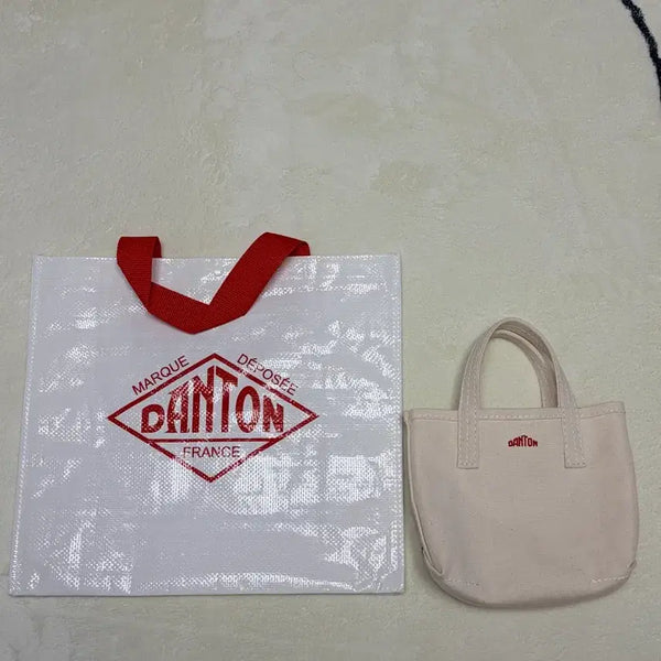 [BUNJANG] DANTON Mini Canvas Tote Bag / 단톤 미니 캔버스 토트백