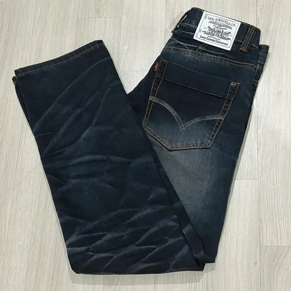 [BUNJANG] Levi's Washed Straight Denim Jeans 29 / 리바이스 워싱 스트레이트 데님 29
