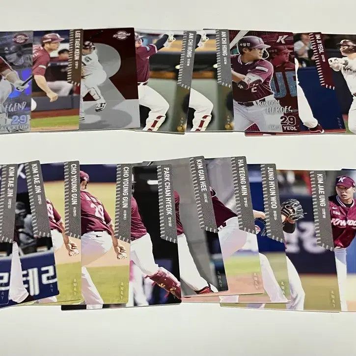 [BUNJANG] 2026 KBO Kiwoom Heroes Player Card Bundle / 2026 KBO 키움 히어로즈 카드