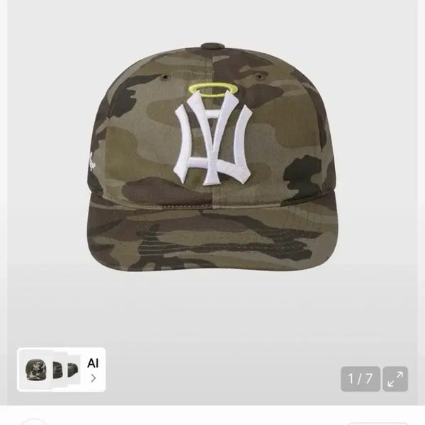 [BUNJANG] AE SYMBOL ANGEL WING CAP [CAMO] / aeae 심볼 엔젤 윙캡 날개 카모 모자 AE SYMBOL ANGEL WING CAP [CAMO]