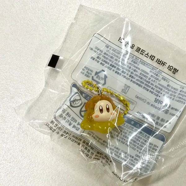 [BUNJANG] Kirby Mascot Keychain Waddle Dee Clear / 별의 커비 마스코트 키링 웨이들디 클리어