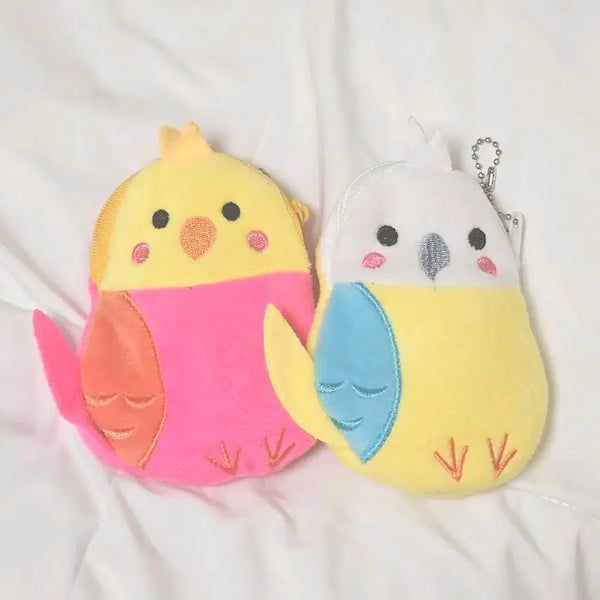 [BUNJANG] Parrot Pouch Set / 앵무새 파우치 지갑