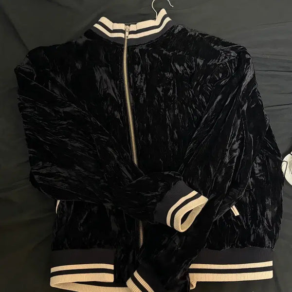[BUNJANG] L Youth Kriz Track Jacket / [L]유스 크리즈 벨벳 트랙자켓 2023fw