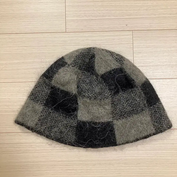 [BUNJANG] Politeu Reru Knit Beanie Light Patched / 폴리테루 니트 비니 라이트 패치드