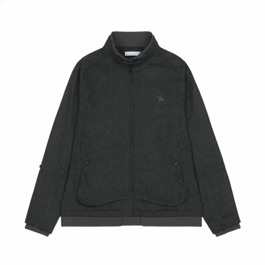 [BUNJANG] Sansan Gear 26FW Button Jacket Charcoal / 산산기어 버튼 자켓 26FW 차콜 새상품