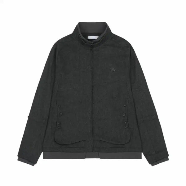 [BUNJANG] Sansan Gear 26FW Button Jacket Charcoal / 산산기어 버튼 자켓 26FW 차콜 새상품