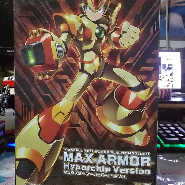 [BUNJANG] Kotobukiya Mega Man X Max Armor Hyper Chip Version Model Kit / 록맨X 코토부키야 맥스 아머 하이퍼칩 모델 키트